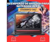 REEMPLAZO DE BATERÍA PARA NOTEBOOK ACER CI5 8300H 52-54LZ