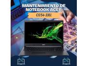 MANTENIMIENTO DE NOTEBOOK ACER CI3 54-33EL