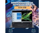 MANTENIMIENTO DE NOTEBOOK ACER CI3 54-37ZB
