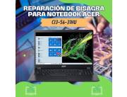 REPARACIÓN DE BISAGRA PARA NOTEBOOK ACER CI3-56-31HU