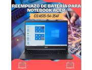 REEMPLAZO DE BATERÍA PARA NOTEBOOK ACER CI3 A515-54-354F