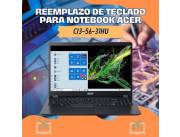 REEMPLAZO DE TECLADO PARA NOTEBOOK ACER CI3-56-31HU