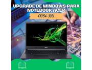 UPGRADE DE WINDOWS PARA NOTEBOOK ACER CI3 54-33EL