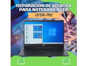 REPARACIÓN DE BISAGRA PARA NOTEBOOK ACER CI7 57G-79Y2