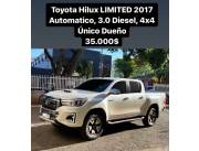 Vendo Toyota Hilux ilimited 2017