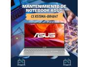 MANTENIMIENTO DE NOTEBOOK ASUS CE X515MA-BR484T