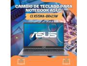 CAMBIO DE TECLADO PARA NOTEBOOK ASUS CE X515MA-BR423W