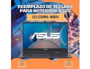 REEMPLAZO DE TECLADO PARA NOTEBOOK ASUS CEL L510MA-WB04