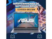 MANTENIMIENTO DE NOTEBOOK ASUS CI3 X515EA-BR3238W
