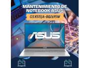 MANTENIMIENTO DE NOTEBOOK ASUS CI3 X515JA-BQ2695W