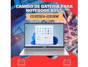 CAMBIO DE BATERÍA PARA NOTEBOOK ASUS CI3 X515EA-EJ1038W