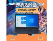 CAMBIO DE TECLADO PARA NOTEBOOK ASUS CI3 X543UA-GQ2087T