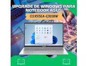 UPGRADE DE WINDOWS PARA NOTEBOOK ASUS CI3 X515EA-EJ1038W