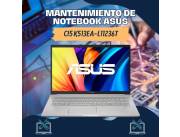 MANTENIMIENTO DE NOTEBOOK ASUS CI5 K513EA-L11236T