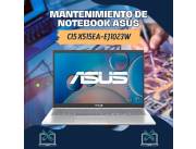 MANTENIMIENTO DE NOTEBOOK ASUS CI5 X515EA-EJ1023W