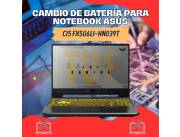 CAMBIO DE BATERÍA PARA NOTEBOOK ASUS CI5 FX506LI-HN039T
