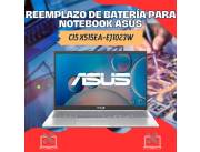 REEMPLAZO DE BATERÍA PARA NOTEBOOK ASUS CI5 X515EA-EJ1023W