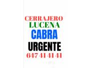 Cerrajero en Lucena y Cabra 647414141