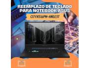 REEMPLAZO DE TECLADO PARA NOTEBOOK ASUS CI7 FX516PM-HN023T