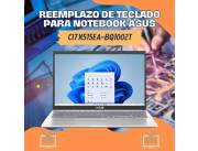 REEMPLAZO DE TECLADO PARA NOTEBOOK ASUS CI7 X515EA-BQ1002T
