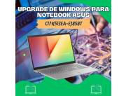UPGRADE DE WINDOWS PARA NOTEBOOK ASUS CI7 K513EA-EJ858T