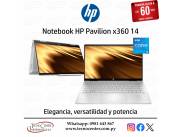 Notebook HP Pavilion x360 14 Intel Core i5. Adquirila en cuotas!
