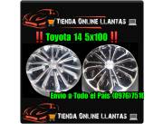 Llanta Toyota 14 5x100 nuevos en caja..!!!