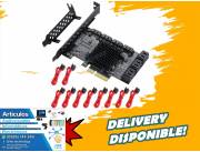 PLACA PCI EXPRESS SATA 3.0 10 PUERTOS