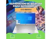 REPARACIÓN DE BISAGRA PARA NOTEBOOK HP CI3 13-BB0501LA