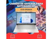 CAMBIO DE BATERÍA PARA NOTEBOOK HP CI3 15-DY2061LA
