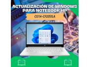 ACTUALIZACIÓN DE WINDOWS PARA NOTEBOOK HP CI3 14-CF2051LA