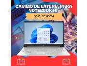 CAMBIO DE BATERÍA PARA NOTEBOOK HP CI5 15-DY2052LA