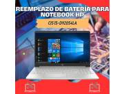 REEMPLAZO DE BATERÍA PARA NOTEBOOK HP CI5 15-DY2054LA