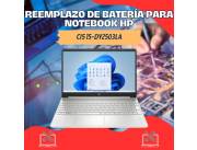 REEMPLAZO DE BATERÍA PARA NOTEBOOK HP CI5 15-DY2503LA