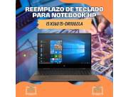 REEMPLAZO DE TECLADO PARA NOTEBOOK HP I5 X360 15-DR1002LA