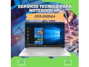 SERVICIO TECNICO PARA NOTEBOOK HP CI5 15-DY2054LA