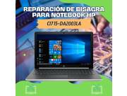 REPARACIÓN DE BISAGRA PARA NOTEBOOK HP CI7 15-DA2003LA