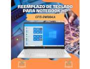 REEMPLAZO DE TECLADO PARA NOTEBOOK HP CI7 15-DW1084LA