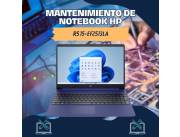 MANTENIMIENTO DE NOTEBOOK HP R5 15-EF2513LA