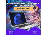 CAMBIO DE PANTALLA PARA NOTEBOOK HP R5 PB 455 G8