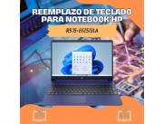 REEMPLAZO DE TECLADO PARA NOTEBOOK HP R5 15-EF2513LA
