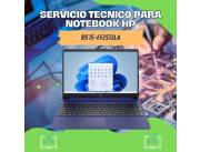 SERVICIO TECNICO PARA NOTEBOOK HP R5 15-EF2513LA