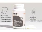 Calcio + Vitamina D3 + K2 HND 60cápsulas fortalece la estructura ósea y muscular