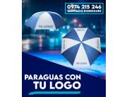 Paraguas Con Tu Logo