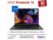 Notebook Asus Vivobook 16 Intel Core i7. Adquirila en cuotas!