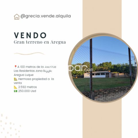 Terrenos - VENDO TERRENO A 100 METROS DE LA AVENIDA DE LAS RESIDENTAS