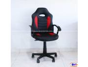 SILLA GAMER KIDS ROJO/NEGRO (2735)