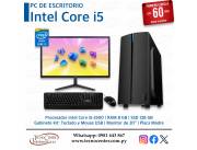 PC de Escritorio Intel Core i5-2500. Adquirila en cuotas!