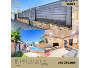 En venta residencia productiva con depósito y piscina en San VicenteAsunción / USD 360.000