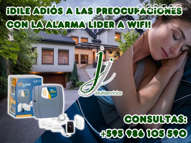 Oficios / Técnicos / Profesionales - ¡Protege tu hogar con la Alarma Inalámbrica LIDER a WIFI!
